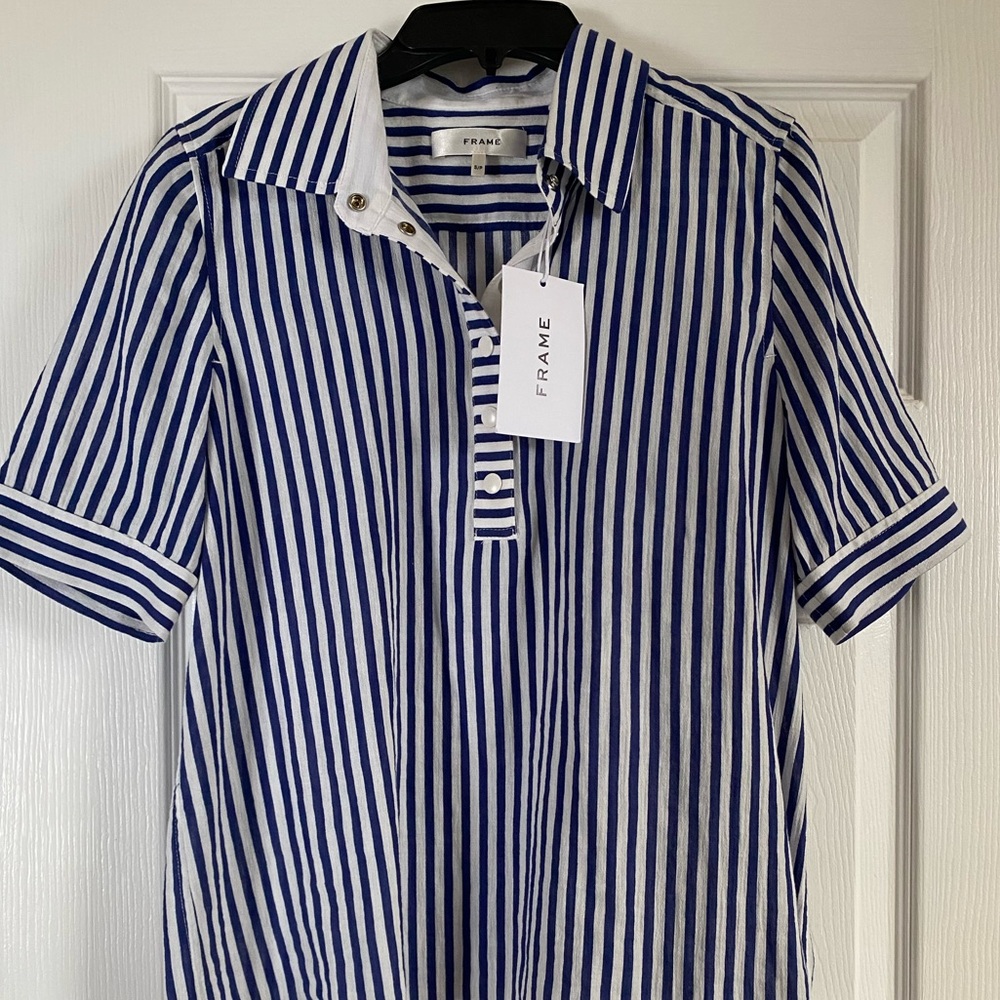 FRAME The SNAP POLO shirt - Picture 14 of 14